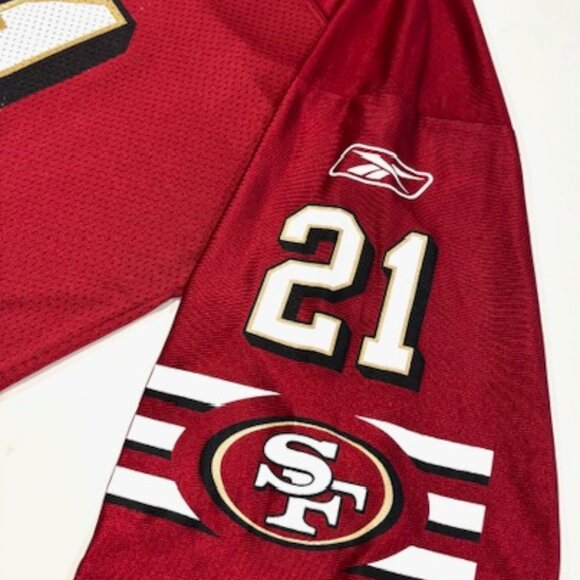 VTG Reebok, NFL #21 Frank Gore Mens Jersey San Francisco 49ers Football Size L - Picture 5 of 9